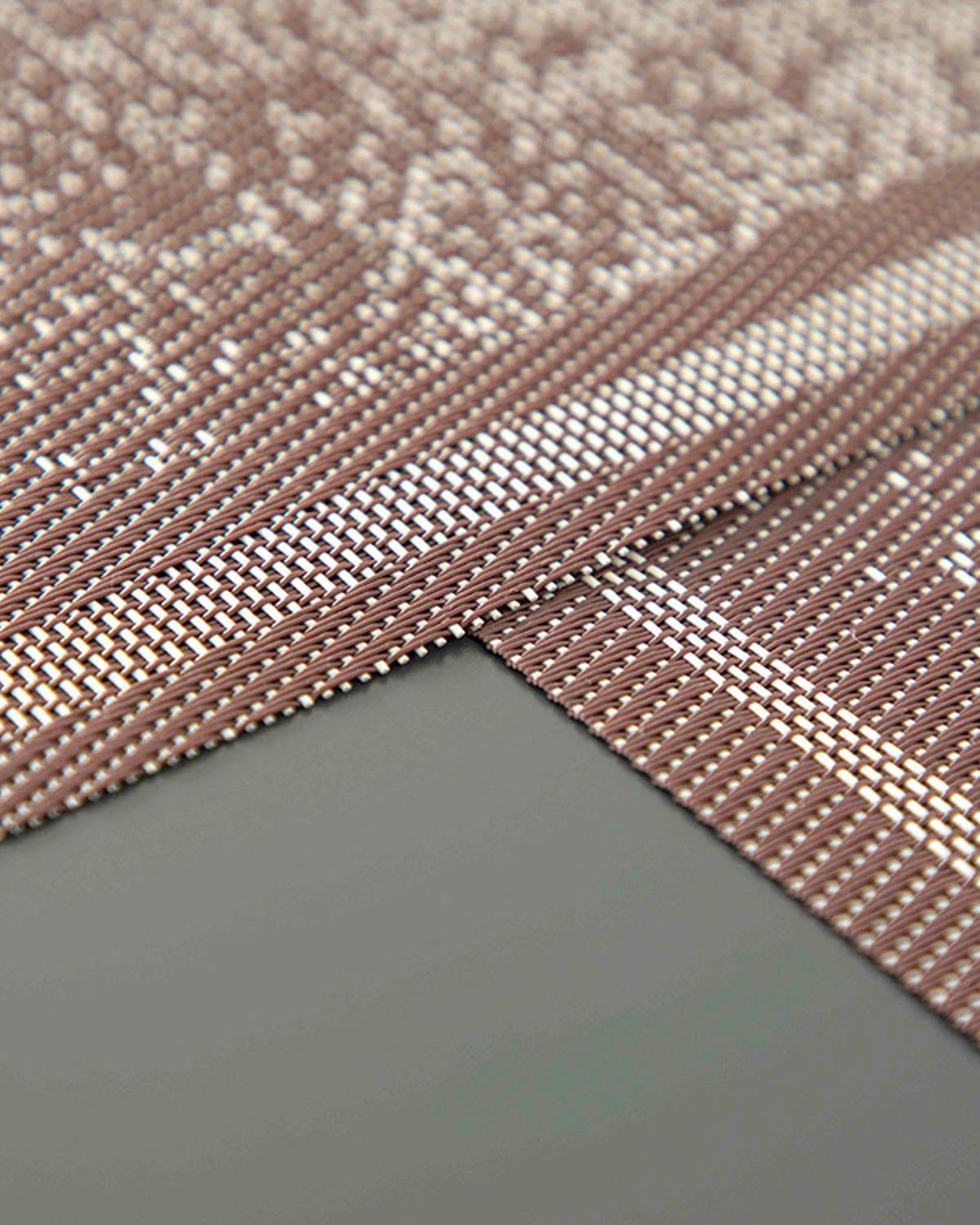 Glitz Pvc 4'lü Amerikan Servis 30x45 cm Bordo