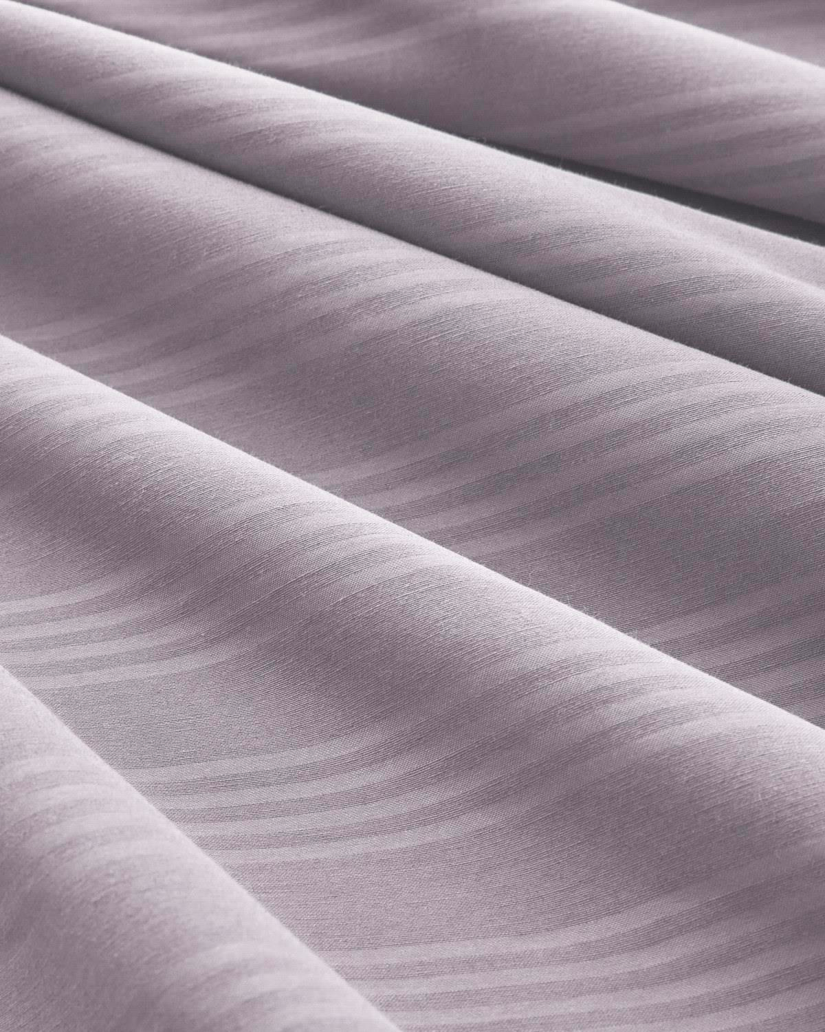 Glossy Kolay Ütülenir Perkal Çift Kişilik Nevresim Takımı 200x220 cm Gri