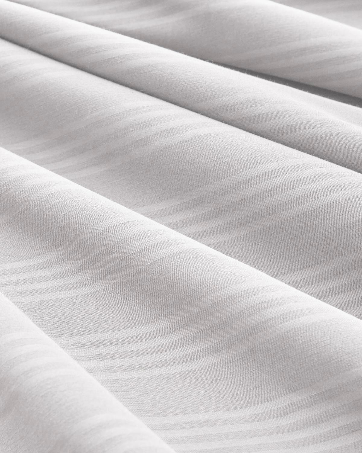 Glossy Kolay Ütülenir Perkal Çift Kişilik Nevresim Takımı 200x220 cm Beyaz