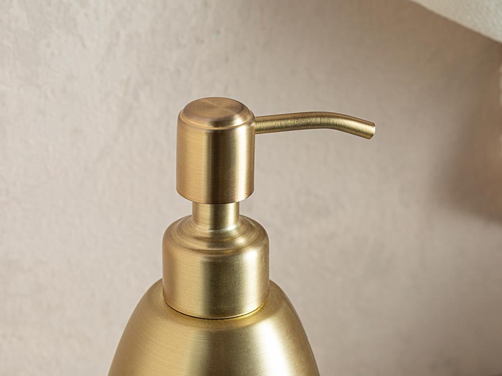 Goldness Paslanmaz Çelik 3'lü Banyo Seti Gold