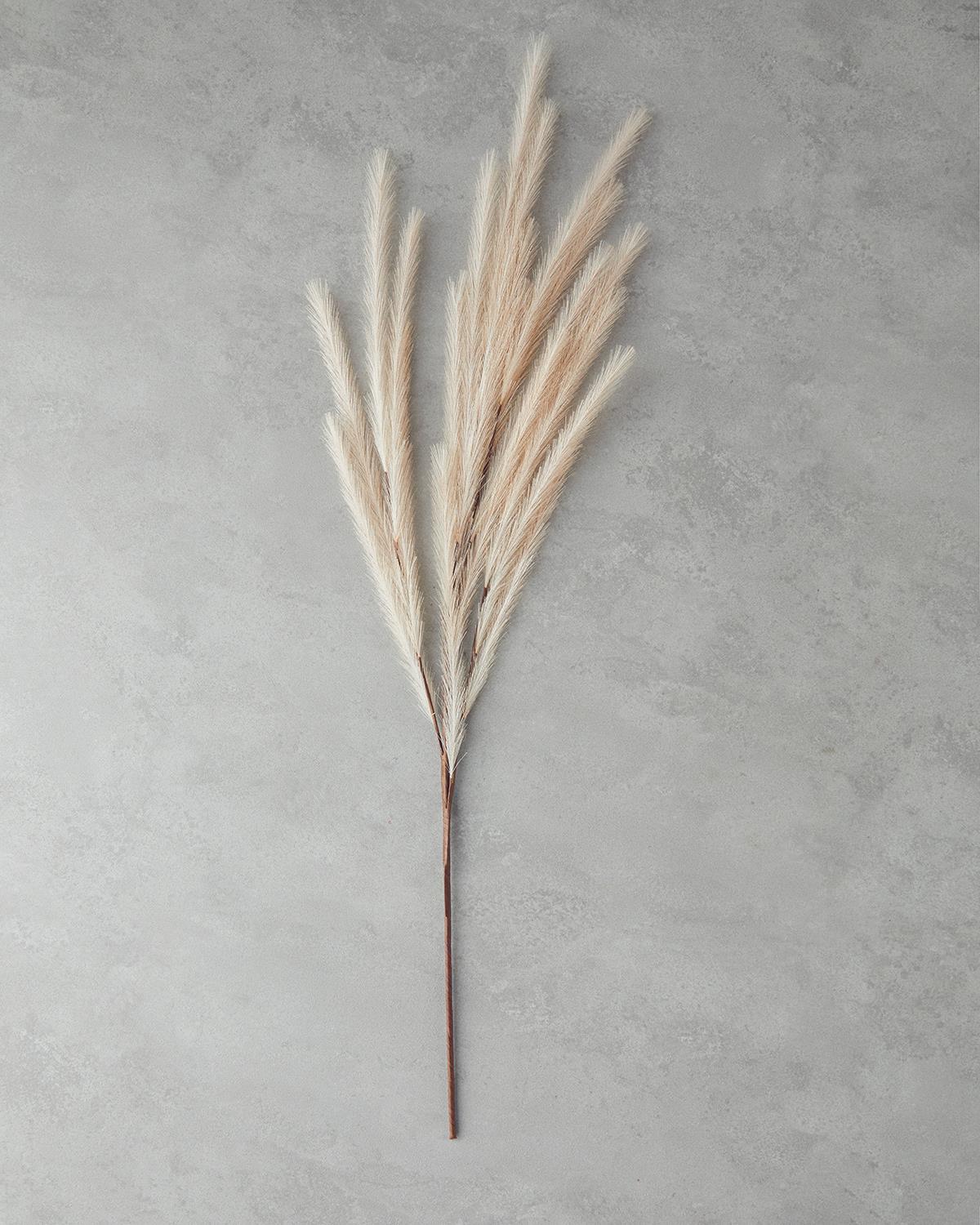 Grassy Tek Dal Yapay Çiçek Bej