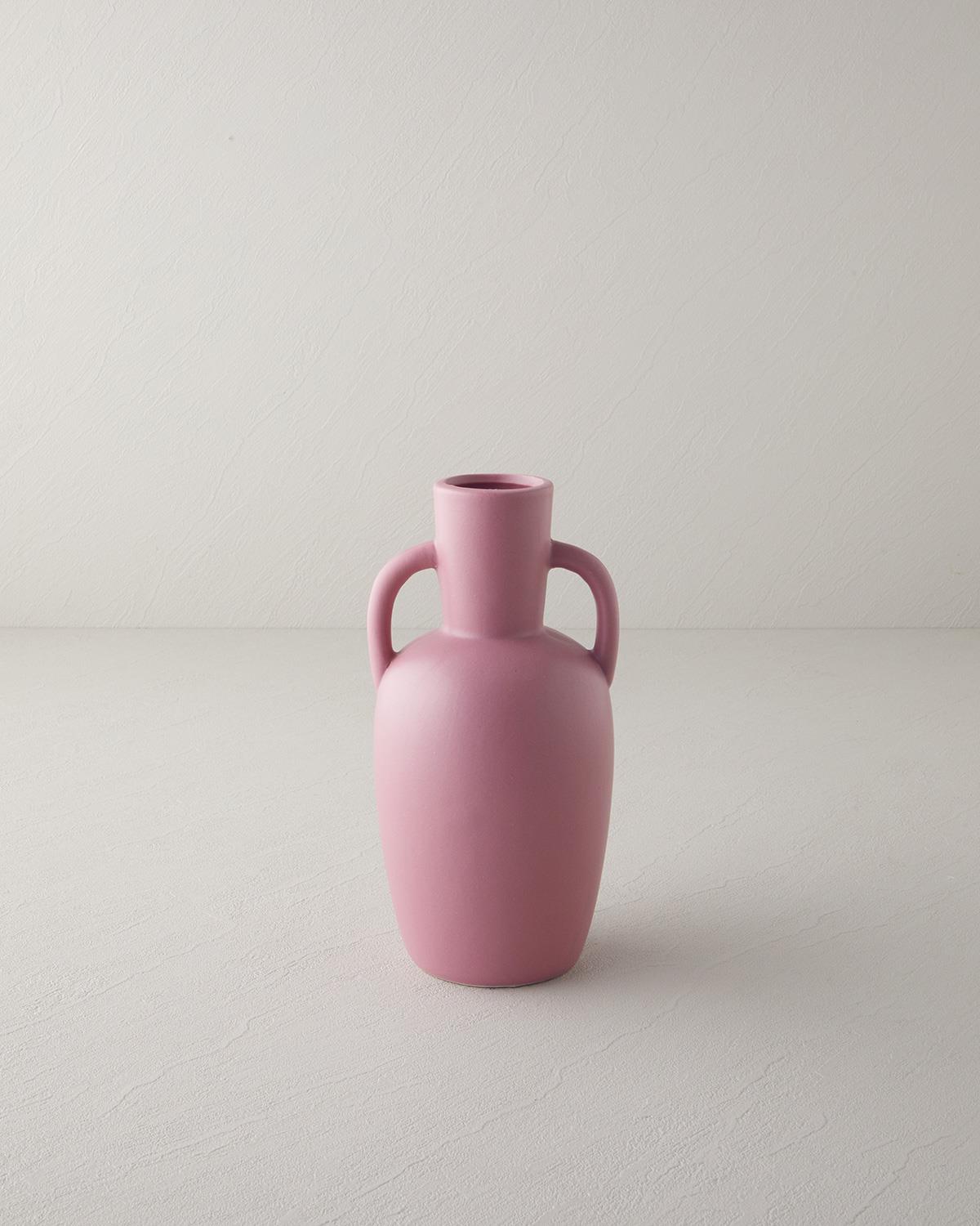 Grena Vazo 11x11x18 cm Pembe