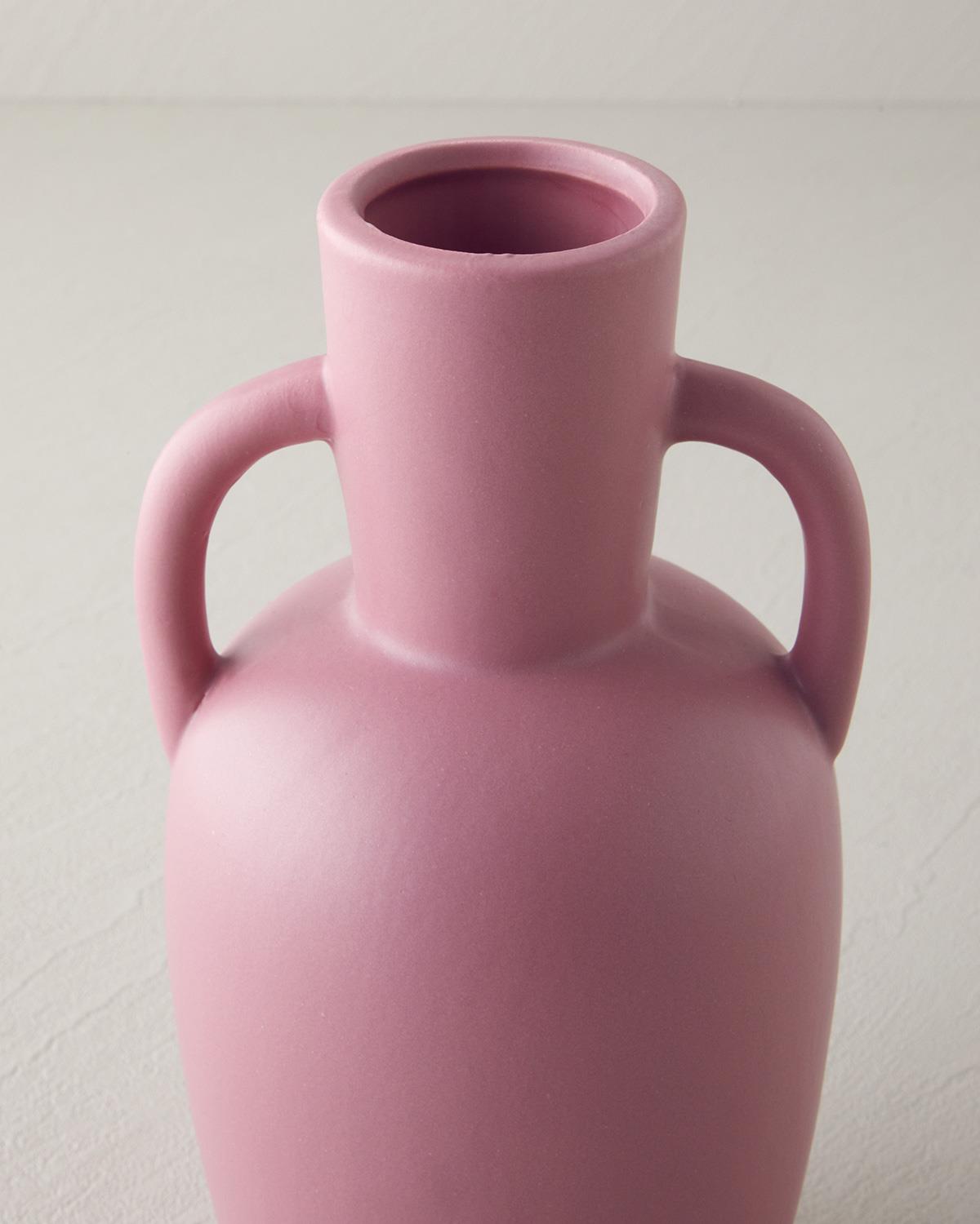 Grena Vazo 11x11x18 cm Pembe