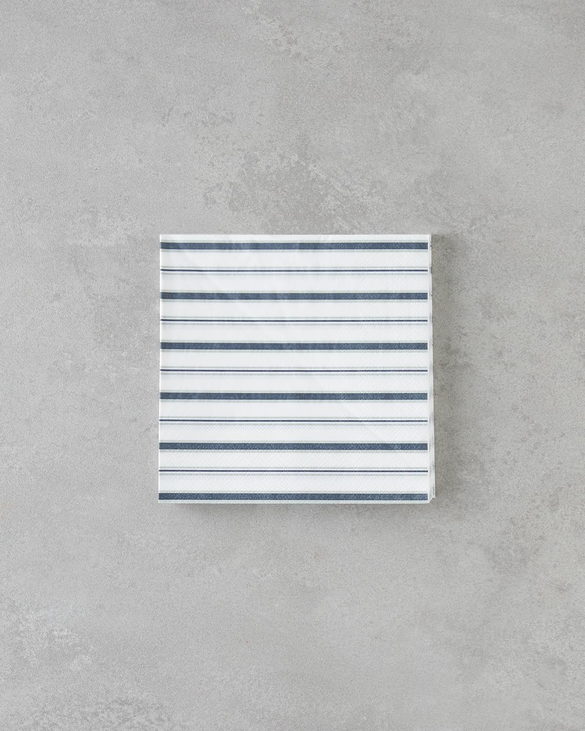 Grify Kağıt 20'li Kağıt Peçete 33x33 cm Siyah - Beyaz