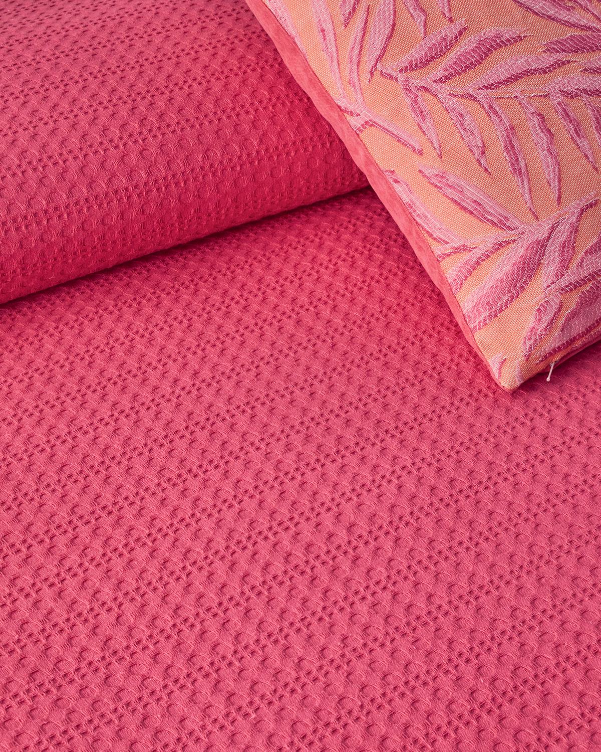 Harmony Tek Kişilik Pike Koyu Pembe