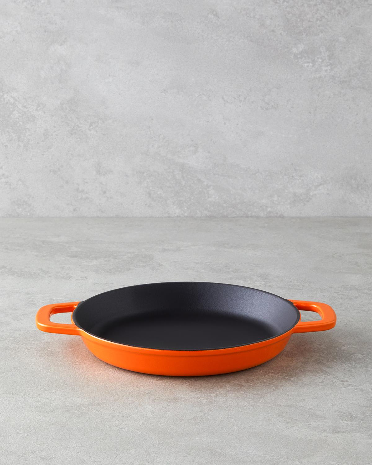 Hecha Demir Döküm Sahan 20 cm Turuncu