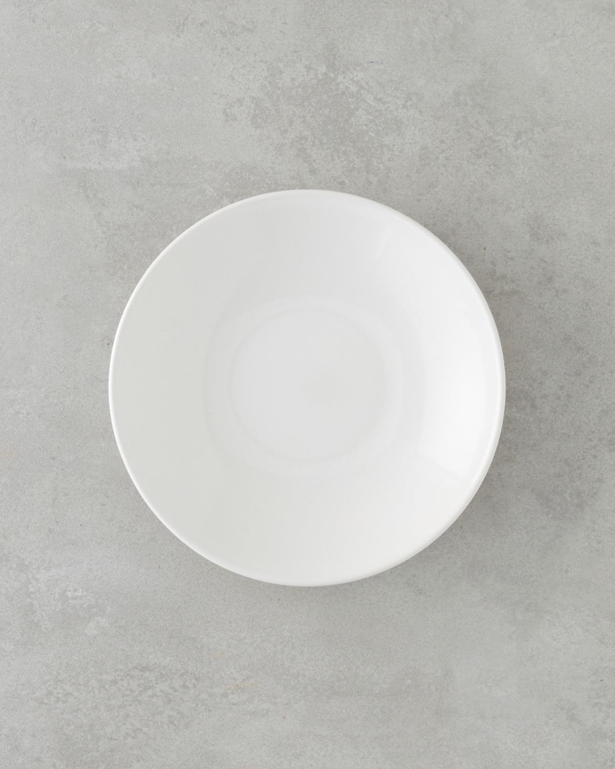 Hecha Seramik Yemek Takımı 4 Parça Tek Kişilik Krem