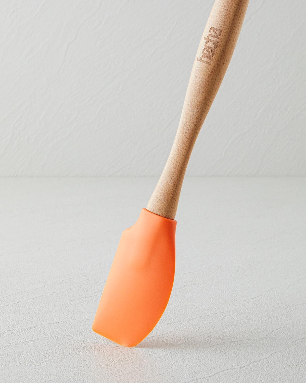 Hecha Silikon 4 Parça Servis Seti 28x32.5x31 cm X 14.5 cm Turuncu