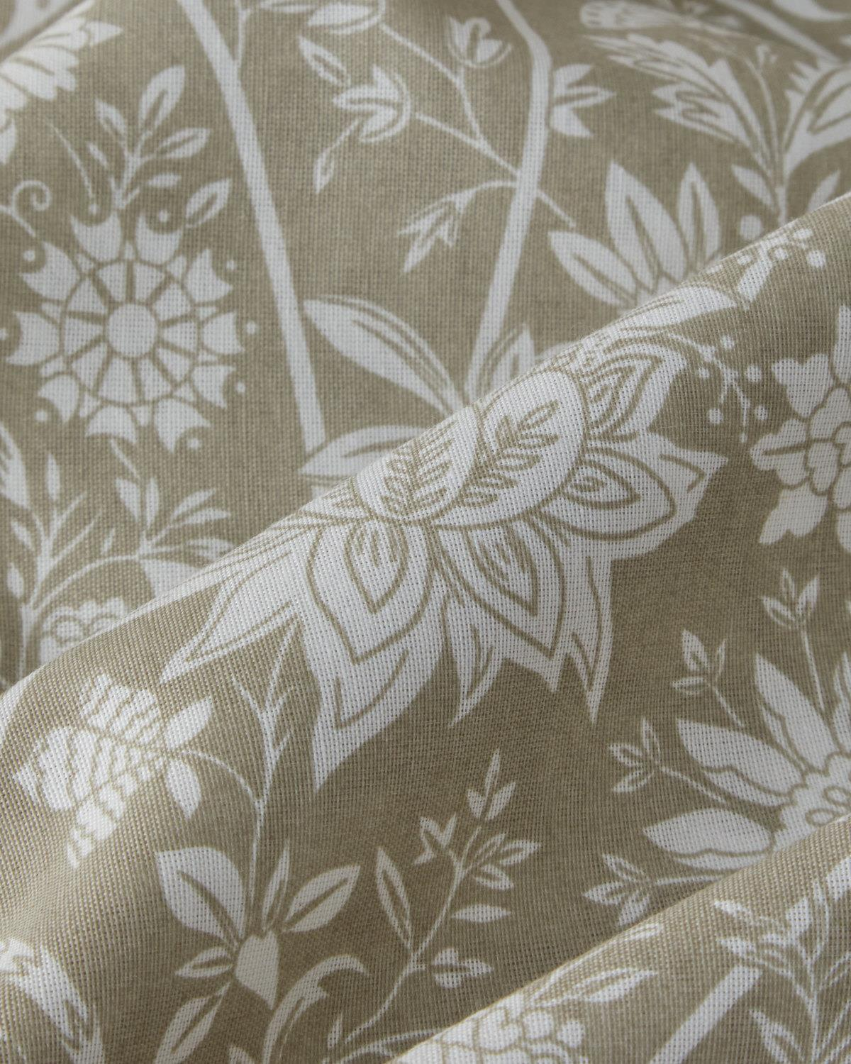 Heritage Grace Kolay Ütülenir Çift Kişilik Nevresim Takımı 200x220 cm Haki