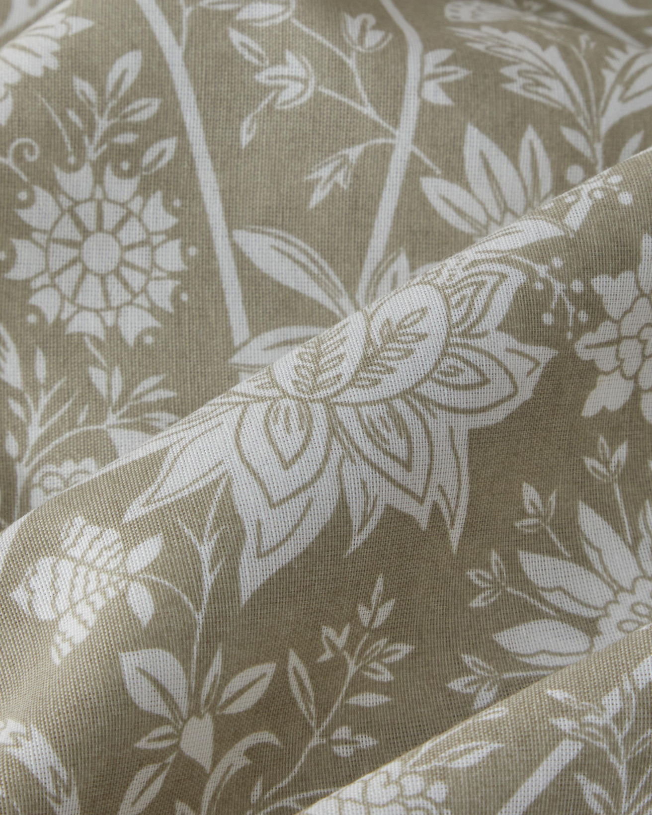 Heritage Grace Kolay Ütülenir Tek Kişilik Nevresim Takımı 160x220 cm Haki