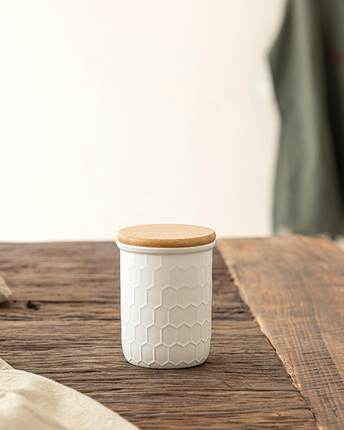 Honeycomb Dolomite Baharatlik 11x11x15 cm Beyaz