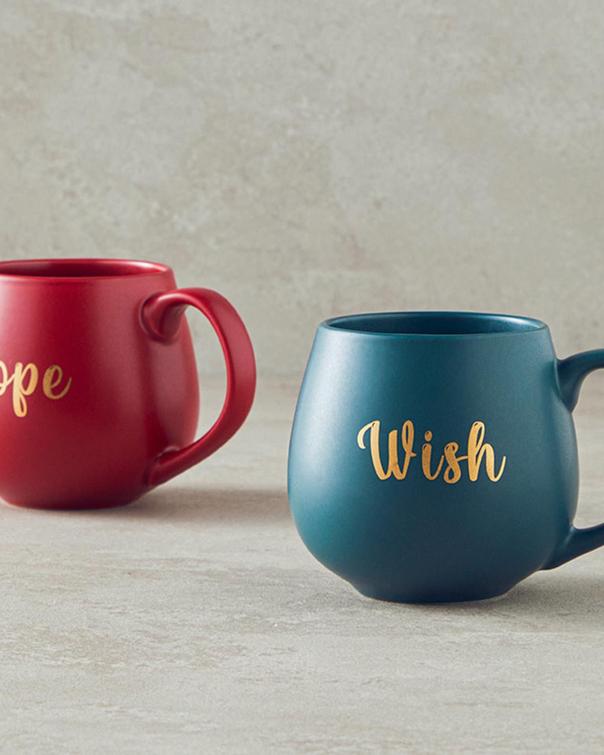 Hope New Bone China Kupa Kırmızı