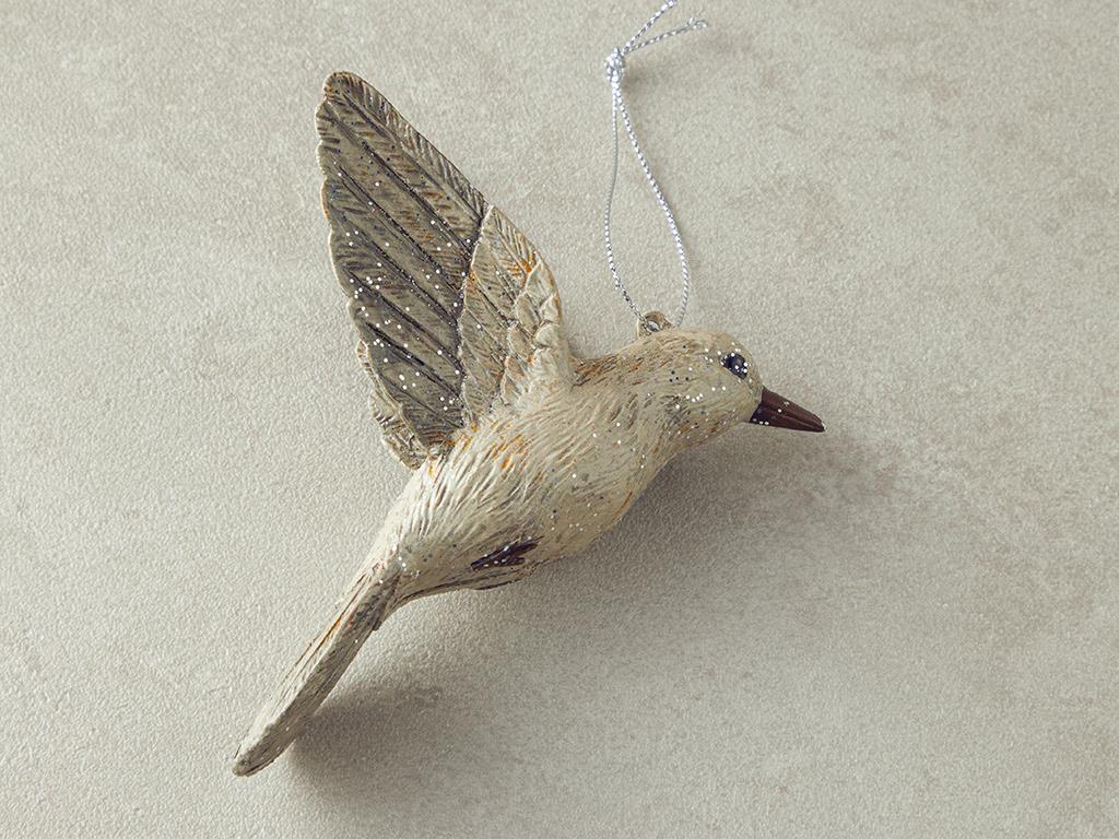 Humming Birds Plastik Askılı Aksesuar Kahverengi