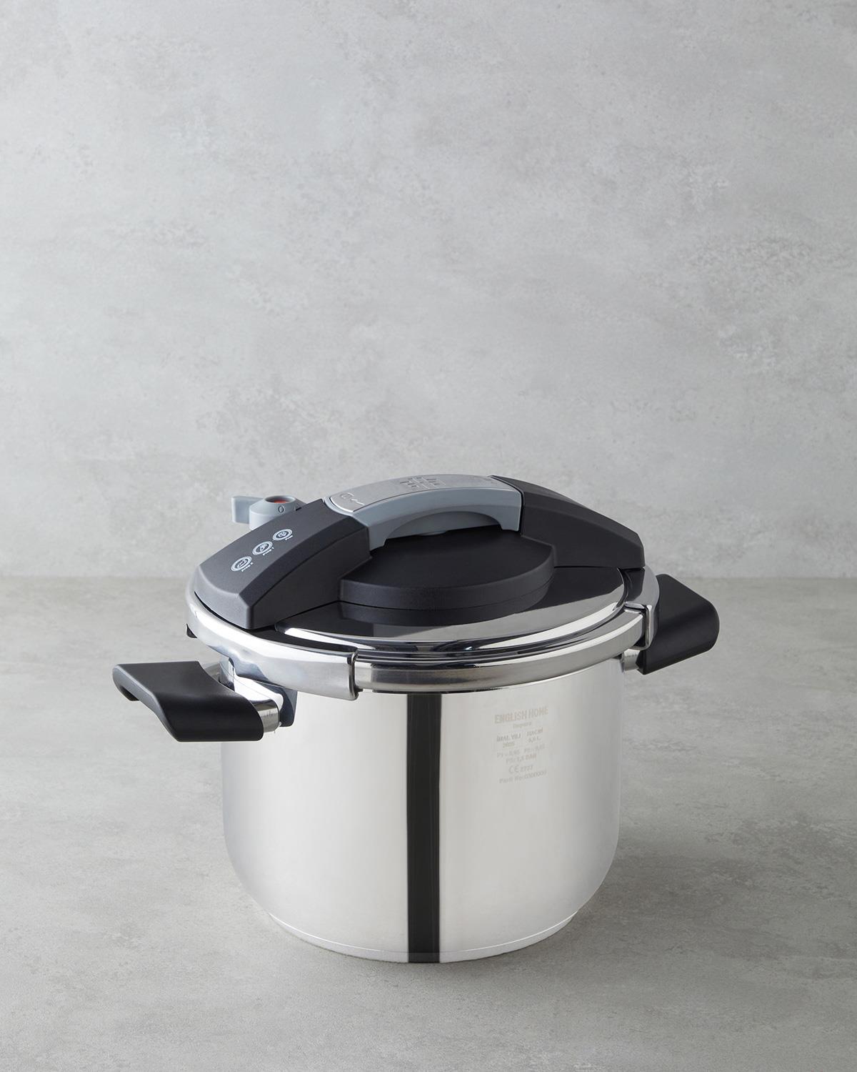 Impera Çelik 2’li Düdüklü Tencere Seti 4 + 6 L Silver