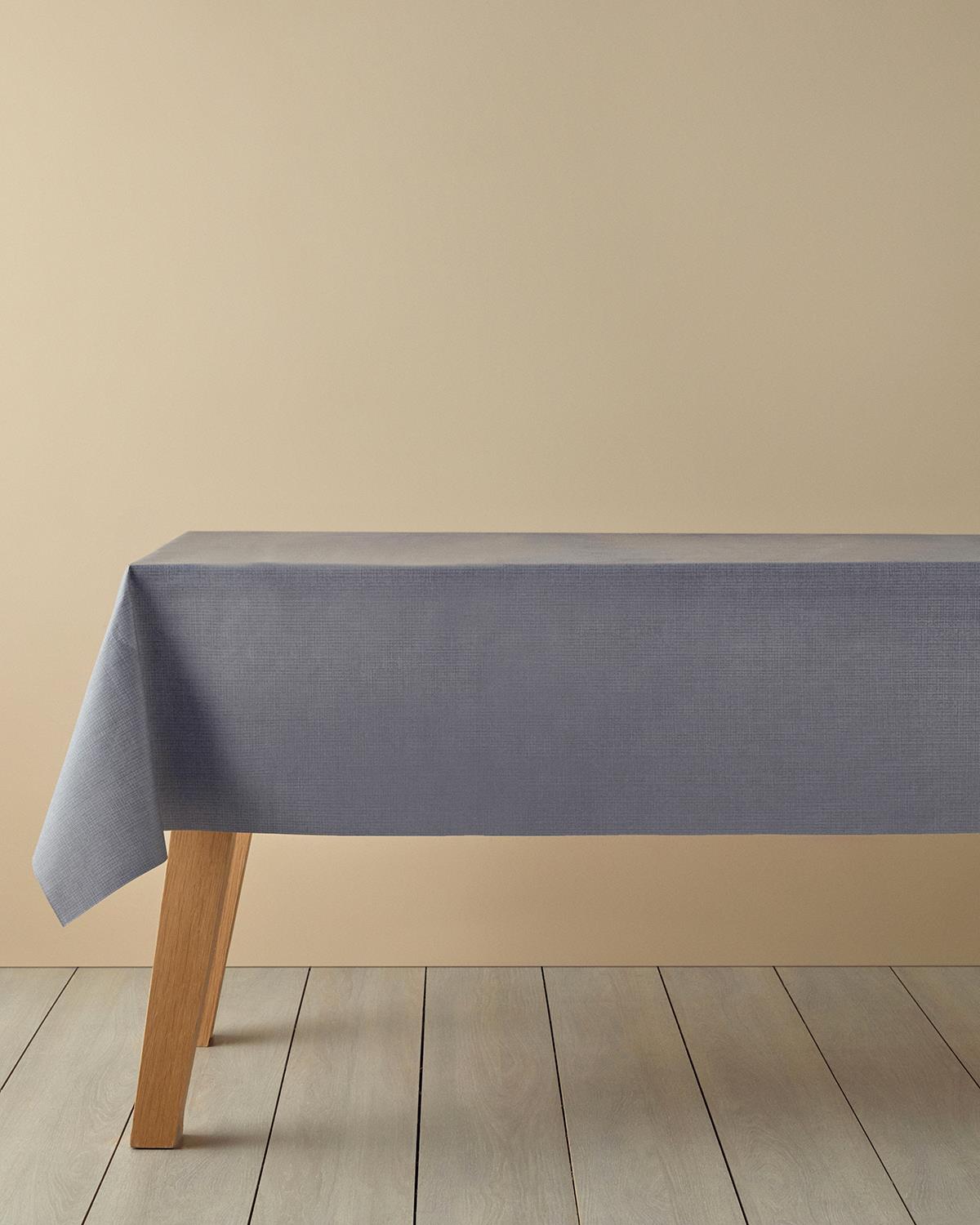 Intense Pvc Masa Örtüsü 100x140 cm Gri