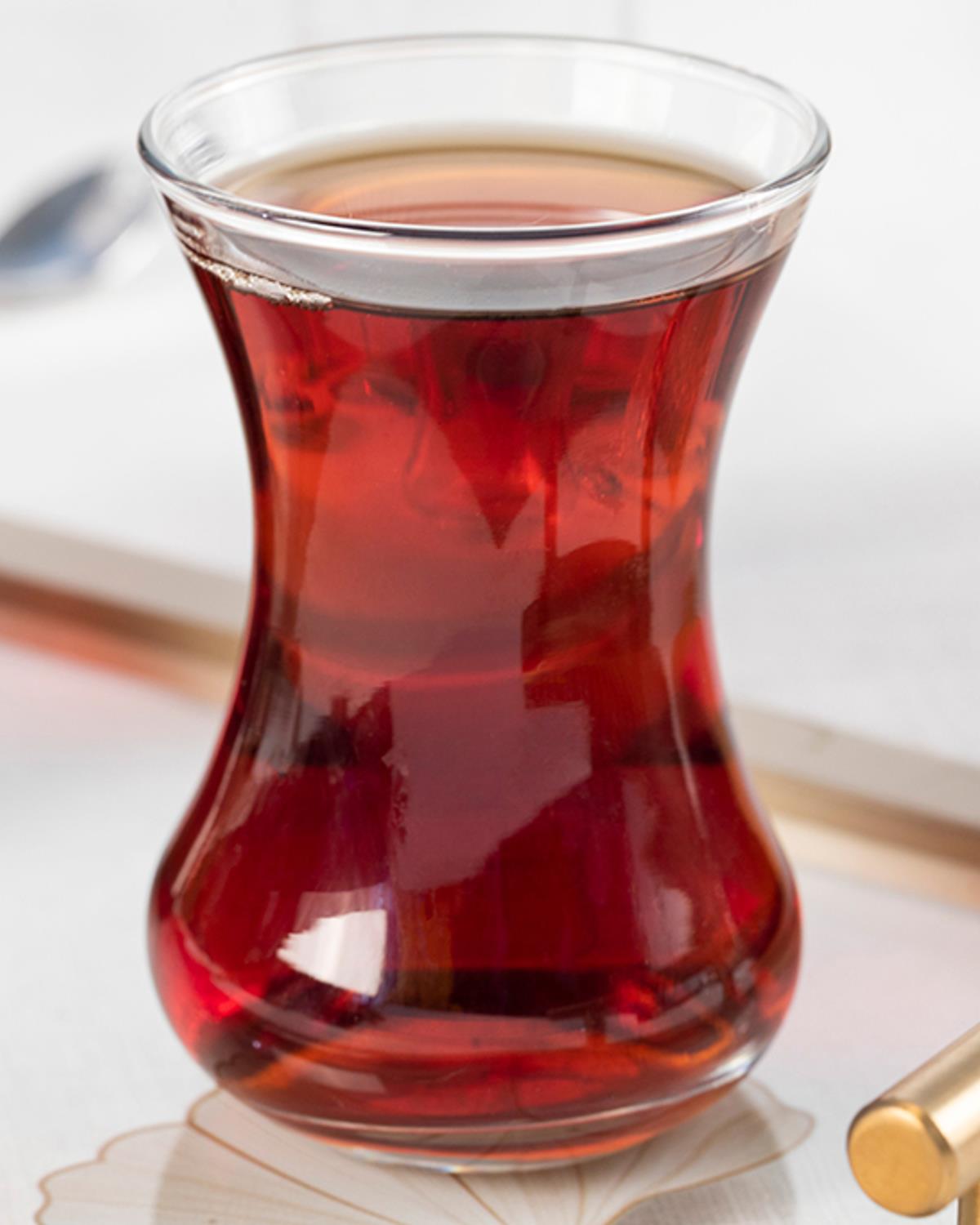 Isabell 6'lı Cam Çay Bardağı