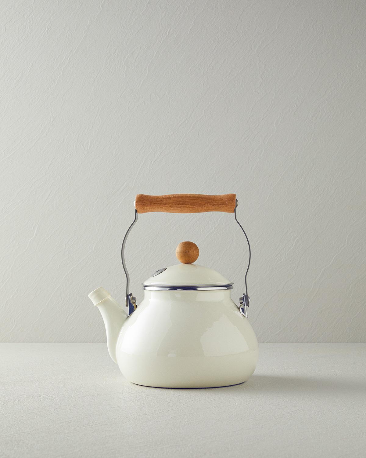 Isidora Emaye Demlik 2 Litre Krem