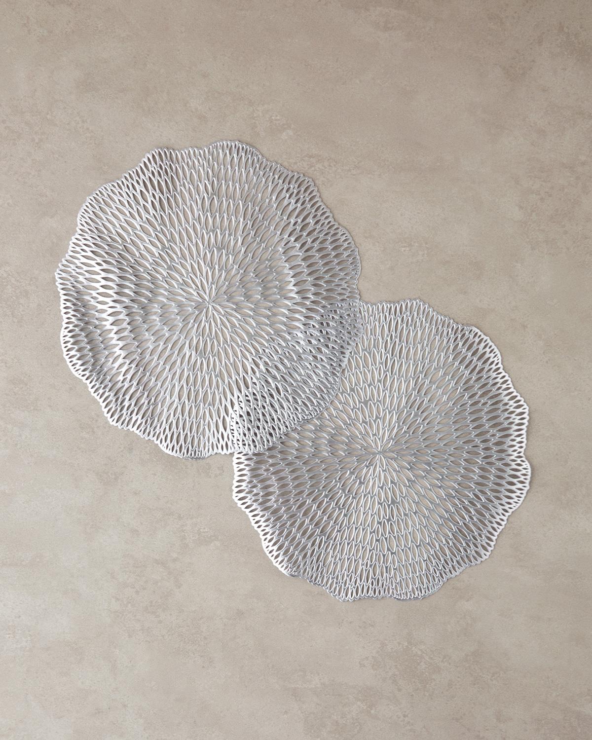 Ivory Pvc 2'li Amerikan Servis Silver