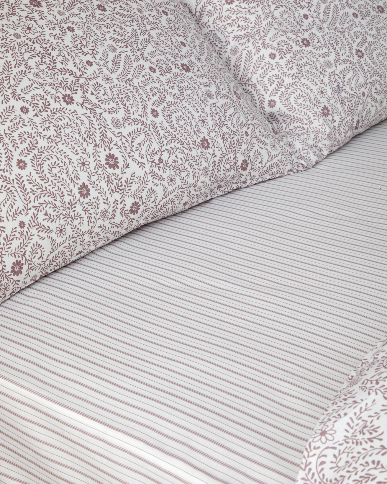 Ivy Blush Kolay Ütülenir Tek Kişilik Nevresim Takımı 160x220 cm Mor