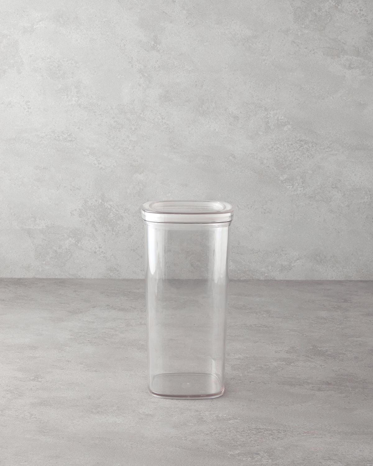 Jade Plastik 3'lü Kavanoz 700 ml – 1,4 L – 2 L Şeffaf