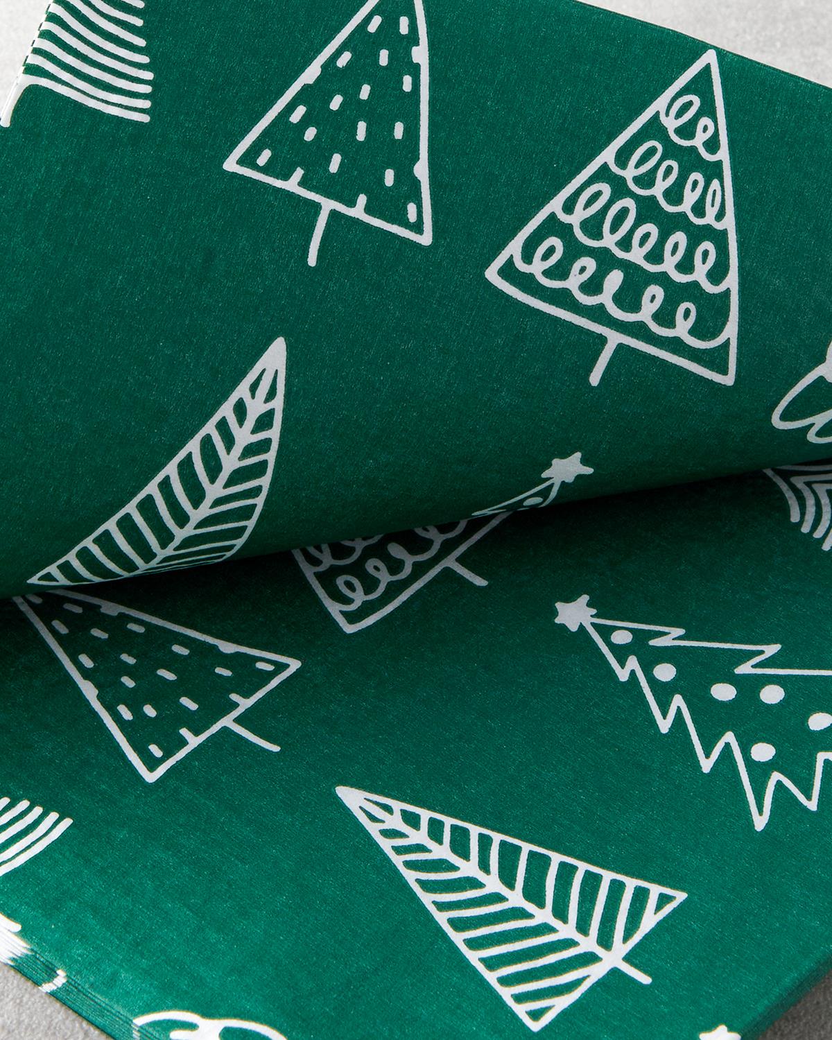 Jollytree Kağıt 20'li Kağıt Peçete 33x33 cm Yeşil