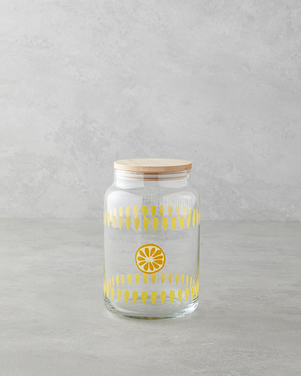 Lemon Cam Kavanoz 970 ml Şeffaf