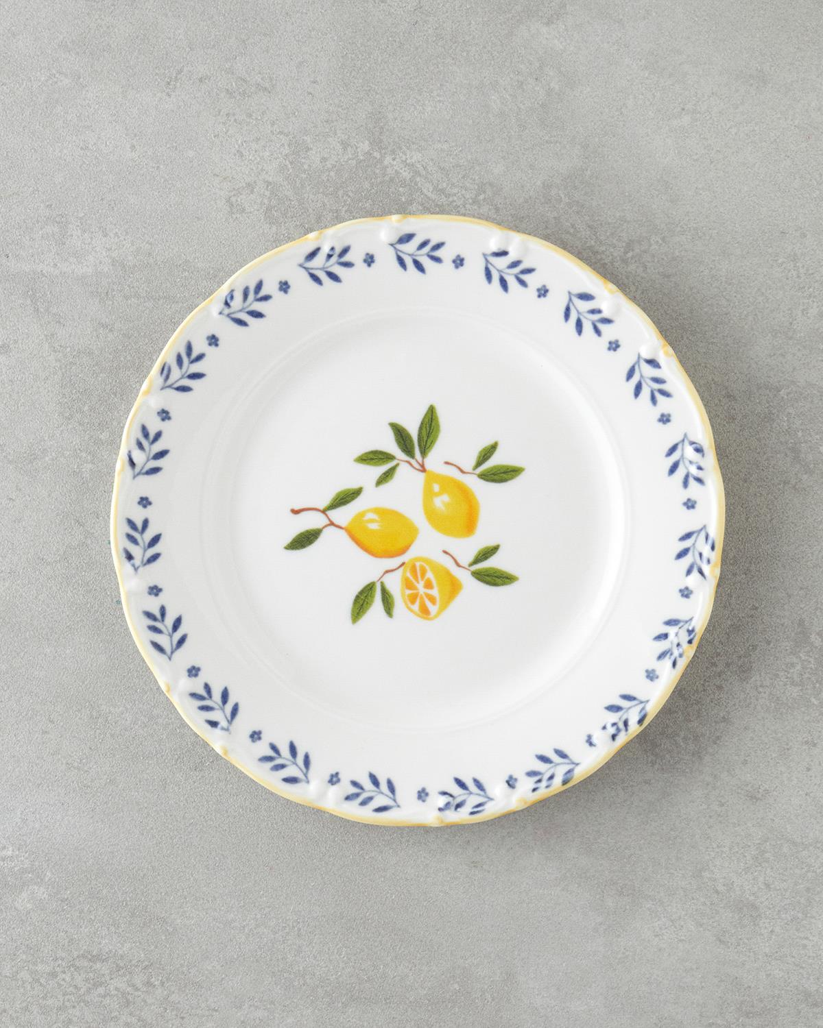 Lemony Porselen Kahvaltı Takımı 20 Parça 6 Kişilik Sarı