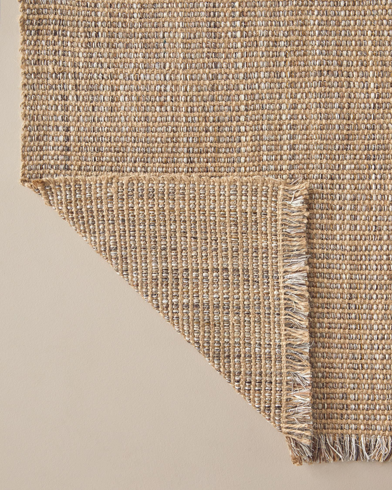 Leona Dekoratif Jüt Kilim Natural