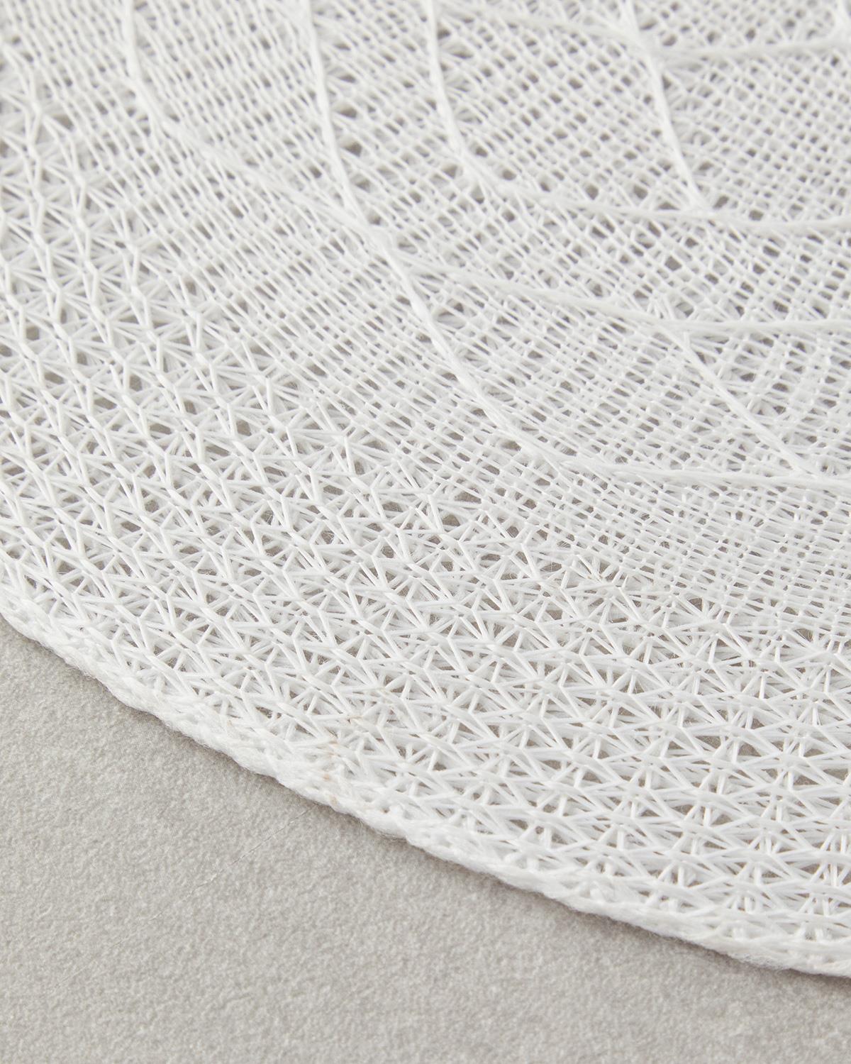 Leron Polyester 2'li Amerikan Servis Beyaz