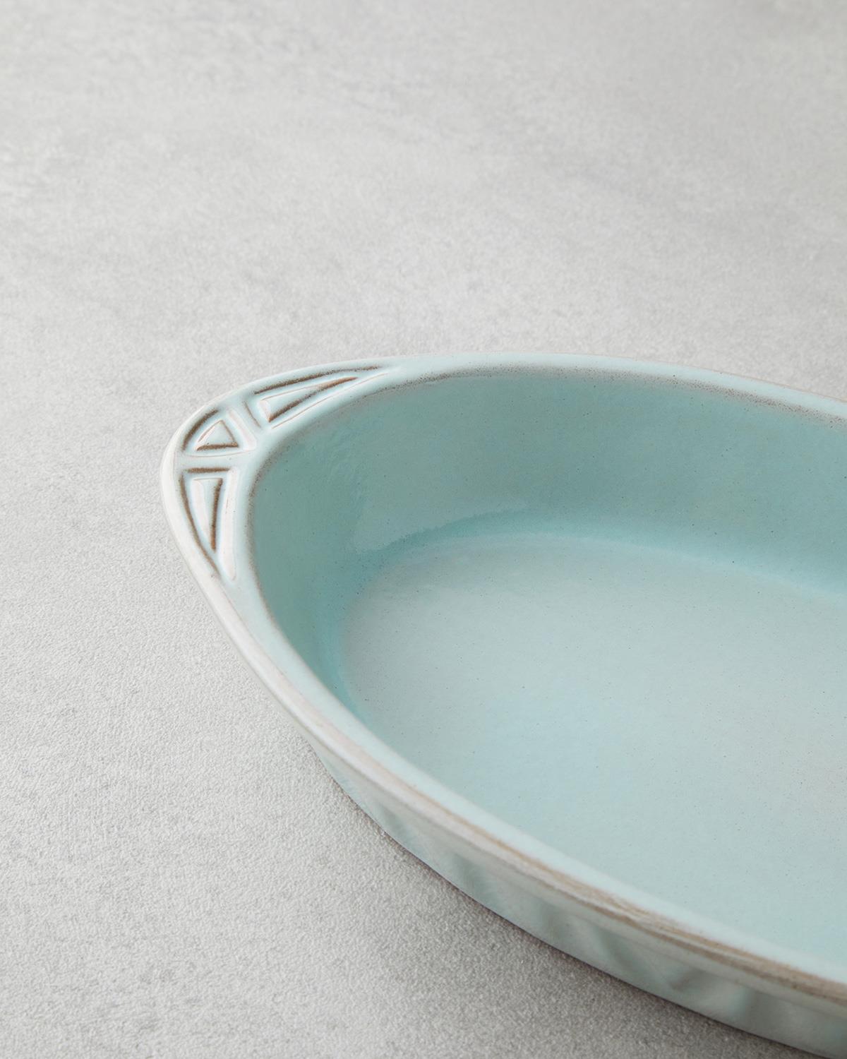 Lia Seramik Fırın Kabı Mint