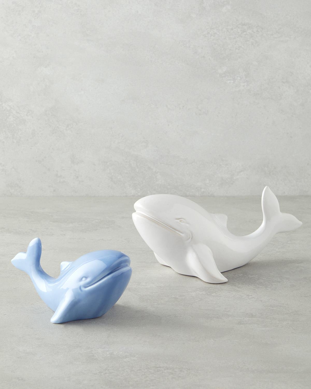 Little Whale Biblo 17,4x9,5x7,8 cm Mavi