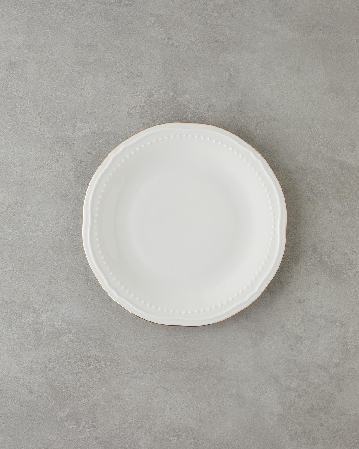 Livia Porselen Yemek Takımı 24 Parça 6 Kişilik Gold