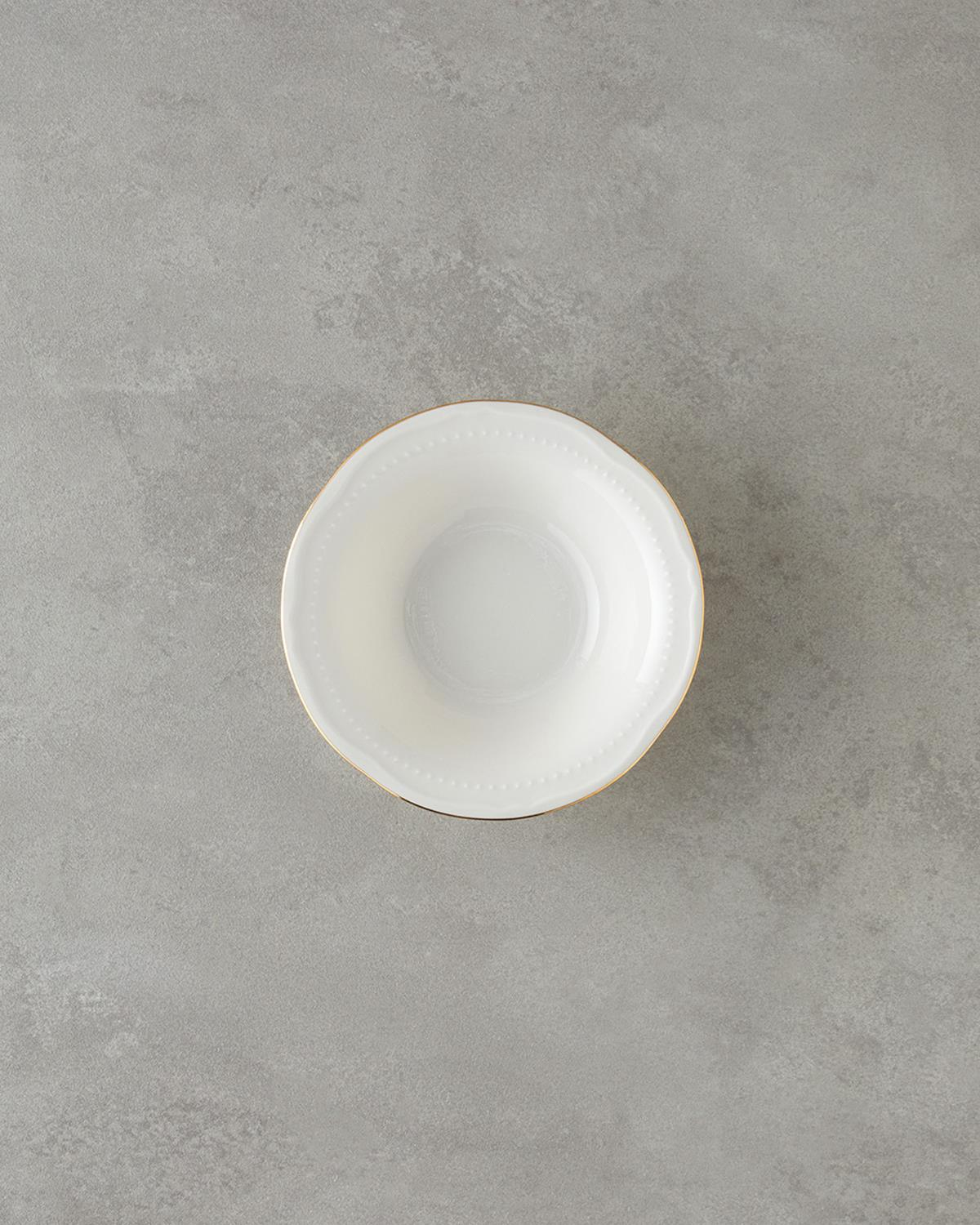 Livia Porselen Yemek Takımı 24 Parça 6 Kişilik Gold