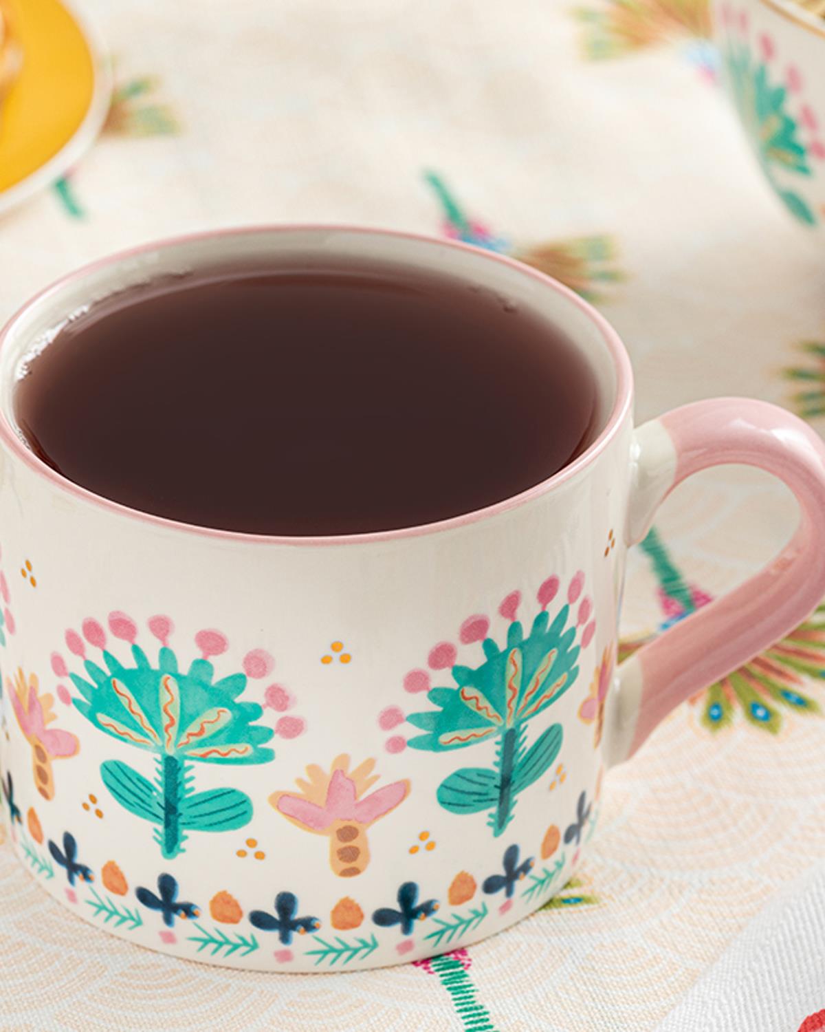 Love Desire New Bone China Kupa 440 ml Pembe