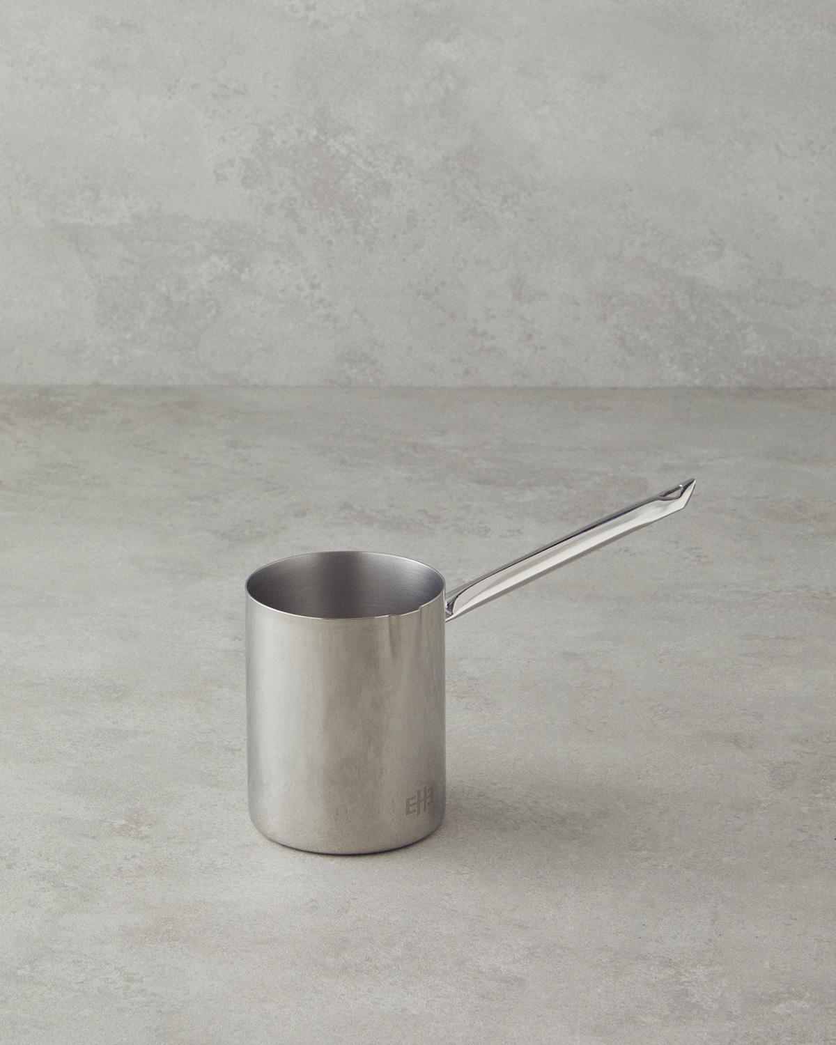 Luca Çelik Cezve 350 ml Silver