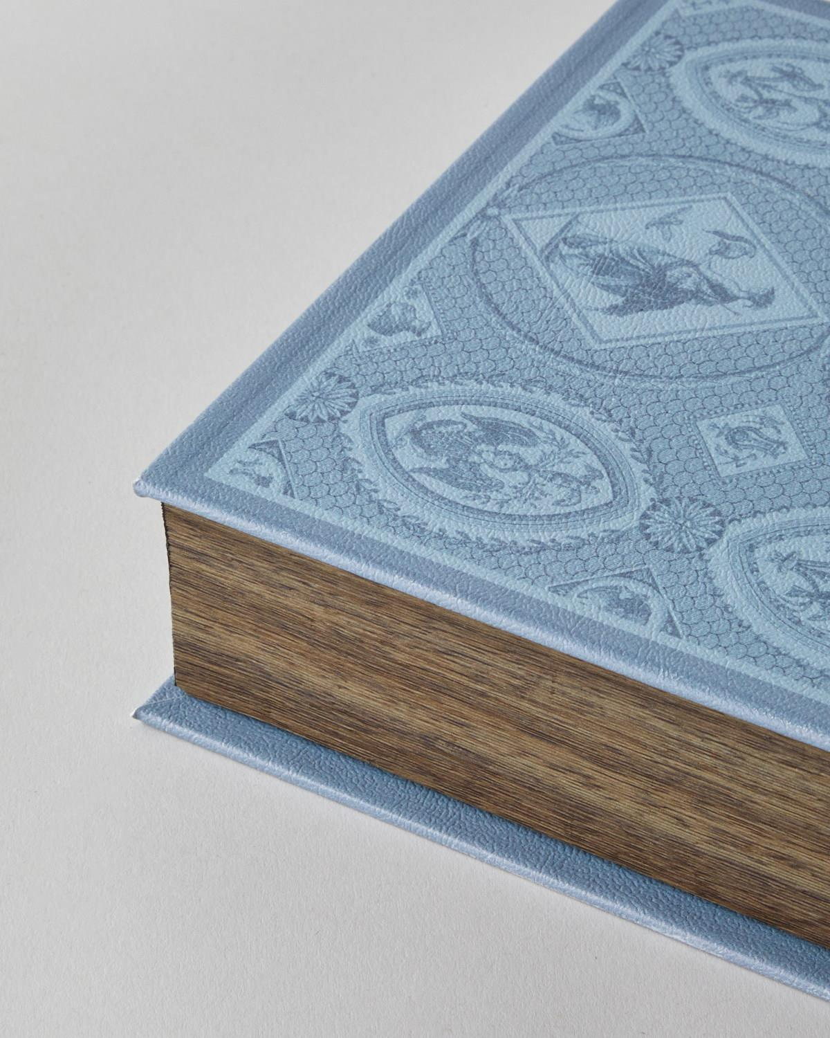 Luna Dekoratif Kutu 19x30 cm Gri