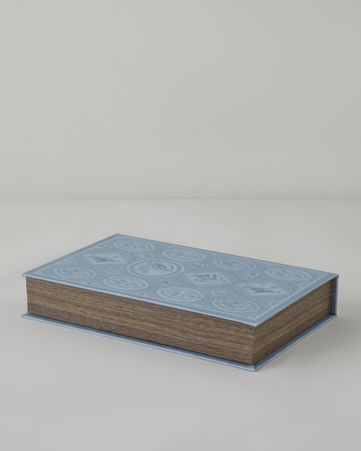 Luna Dekoratif Kutu 19x30 cm Gri