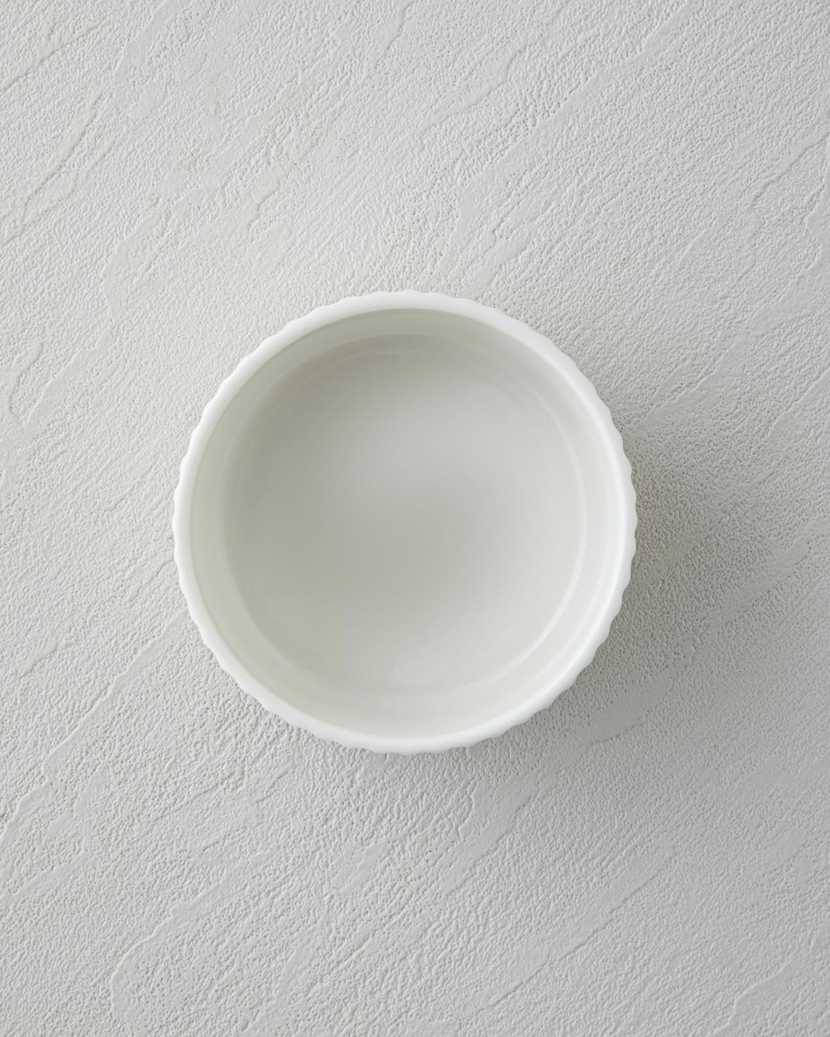 Lunara Porselen Çerezlik 10 cm Beyaz