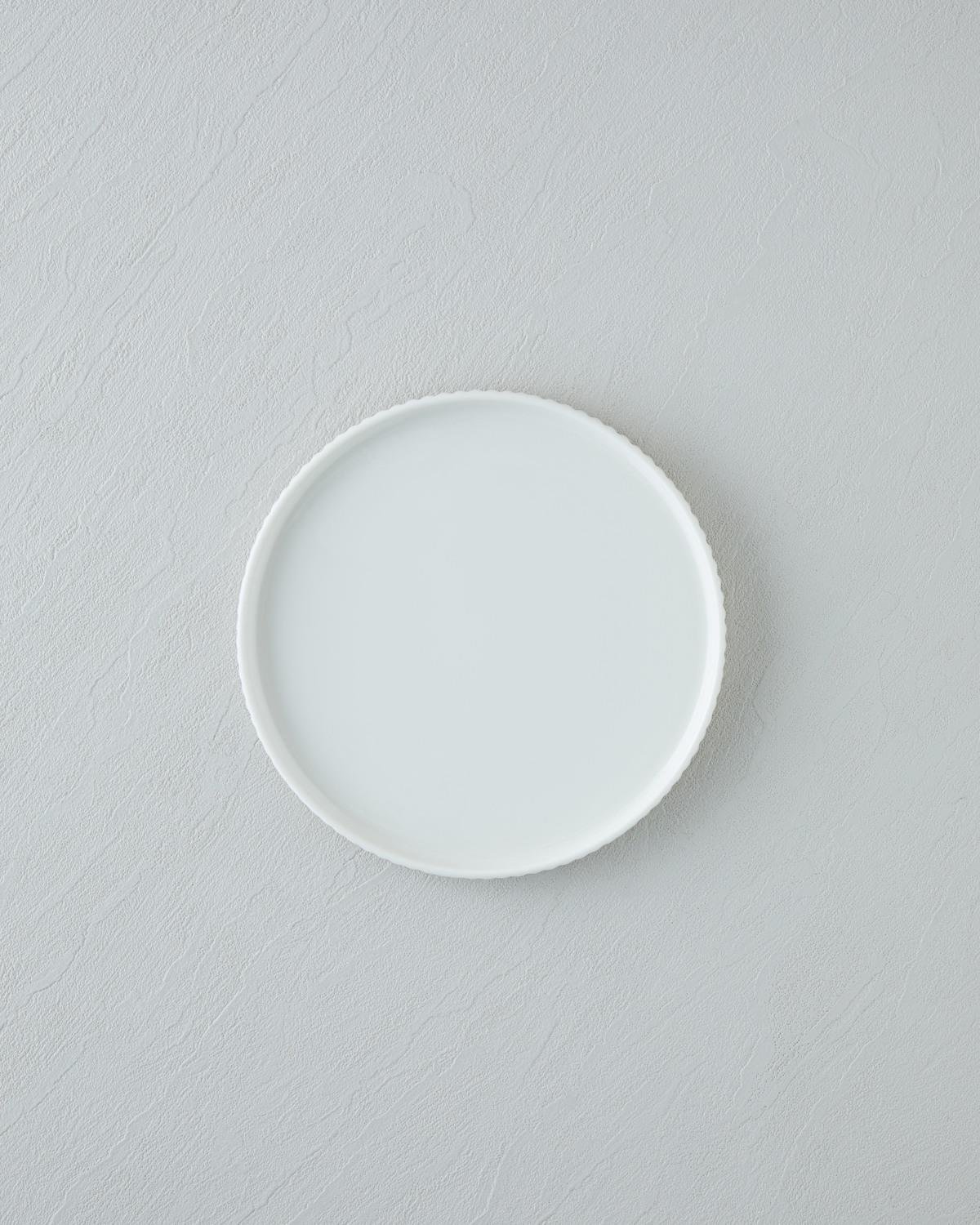 Lunara Porselen Pasta Tabağı 20 cm Beyaz