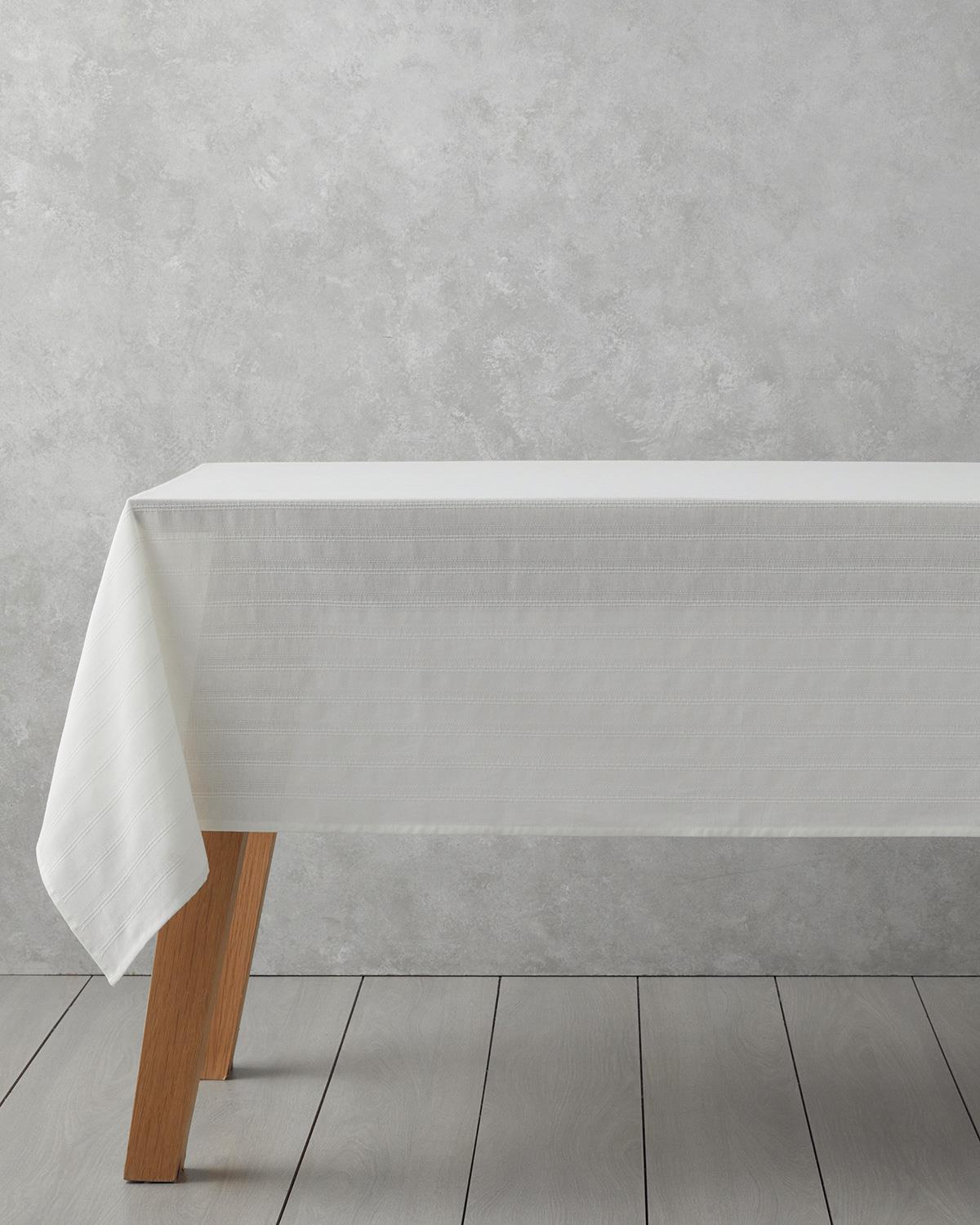 Lush Pamuk Masa Örtüsü 140x200 cm Krem