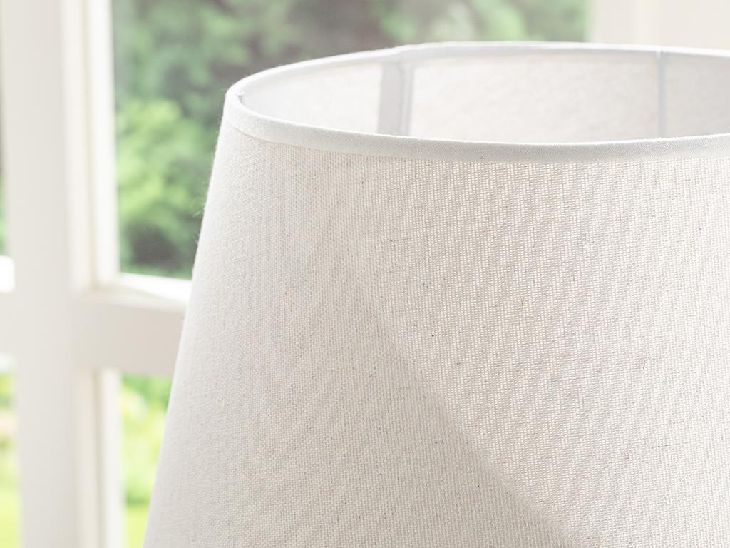 Luzia Abajur 25x25x35,5 cm Krem