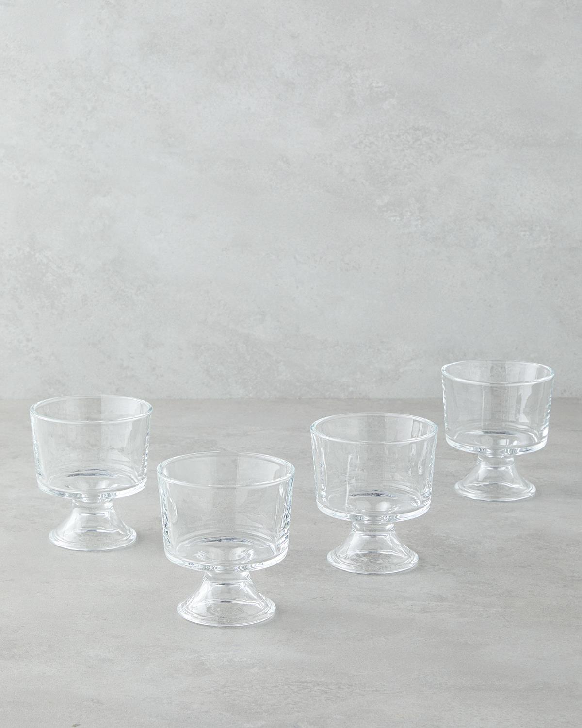 Mae Cam 4'lü Cup 270 ml Şeffaf