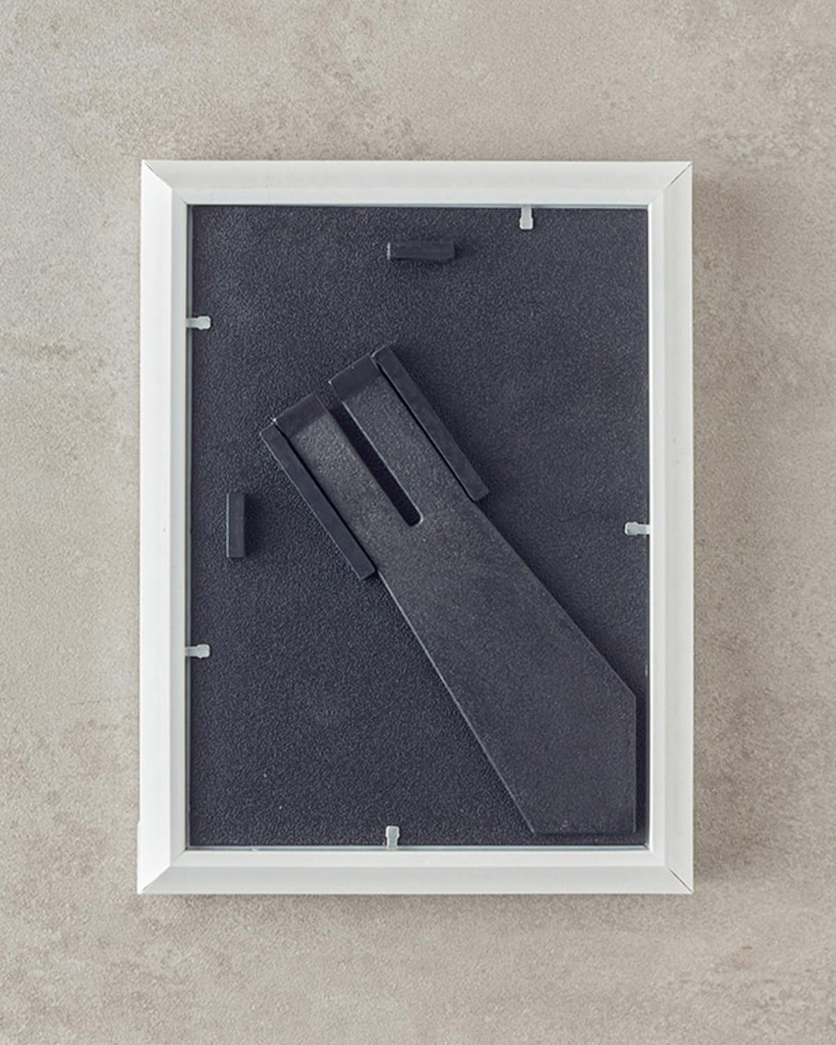 Marble Mermer Çerçeve Beyaz