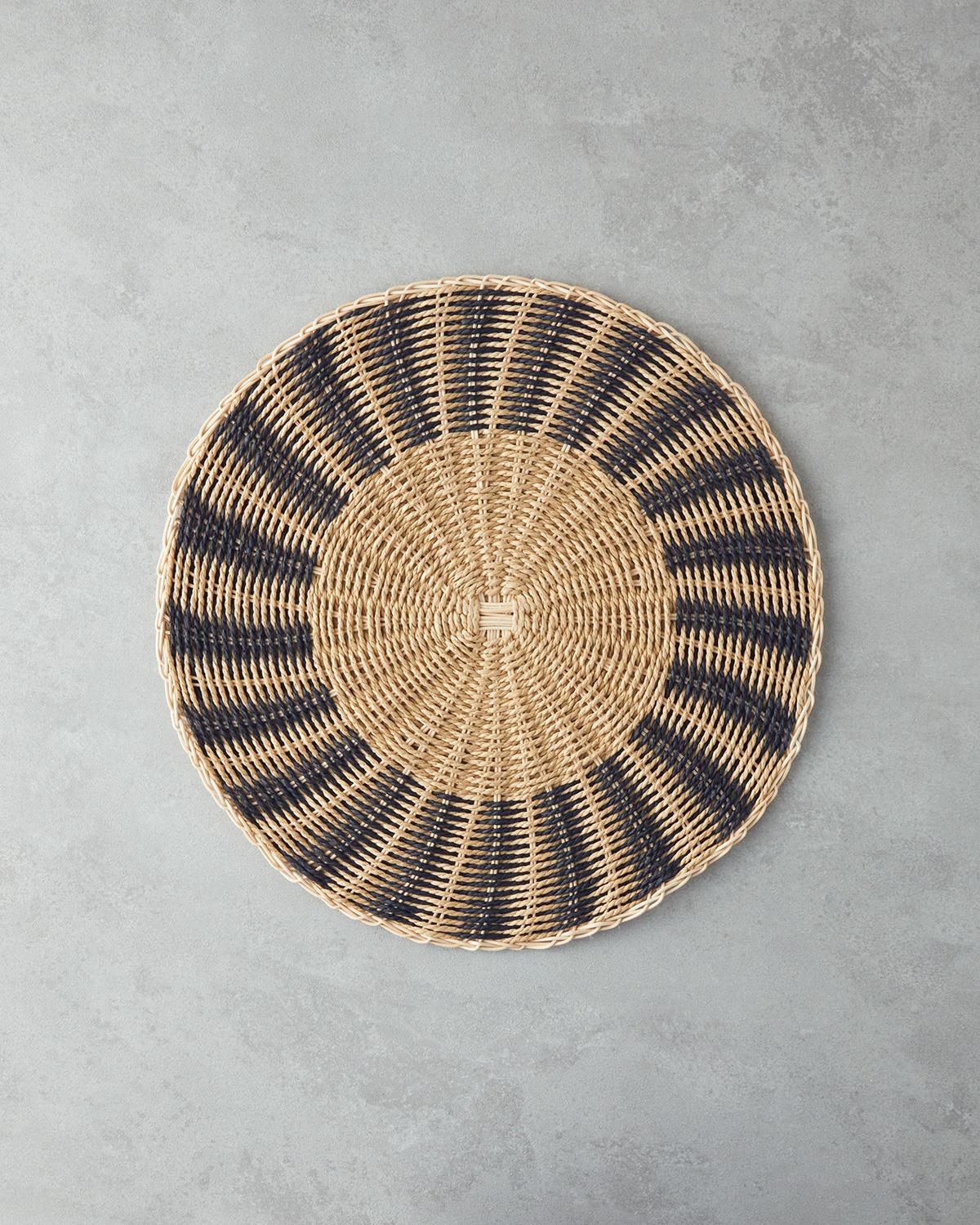 Margon Rattan Amerikan Servis Siyah