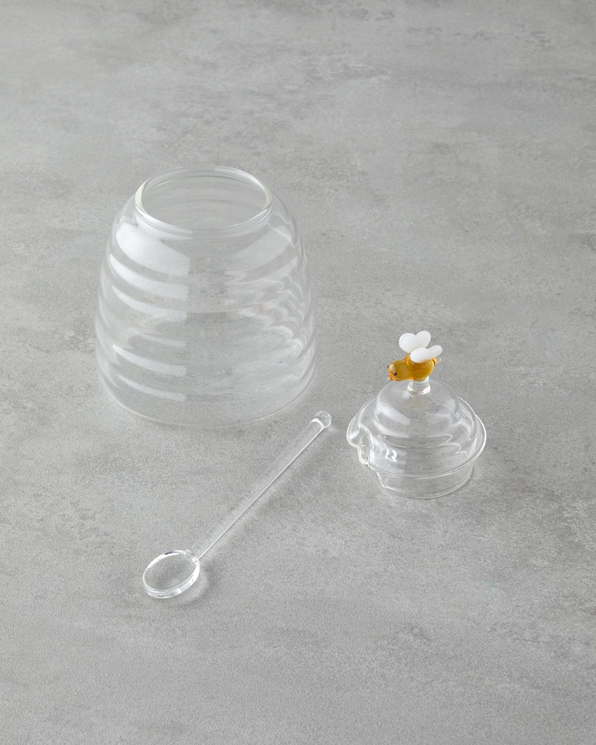 Margrete Borosilikat Kavanoz 430 ml Kahve