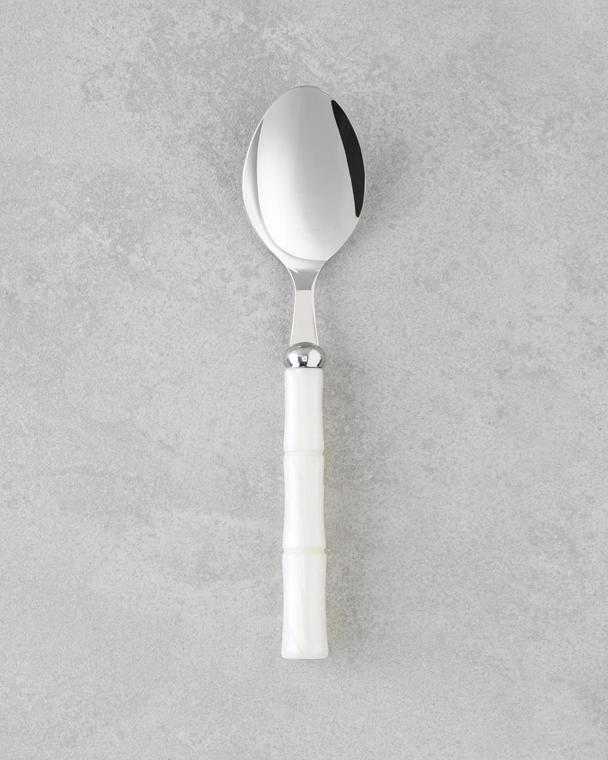 Maria 18/10 Paslanmaz Çelik Çatal Kaşık Bıçak Tk. 18 Parça 6 Kişilik Krem