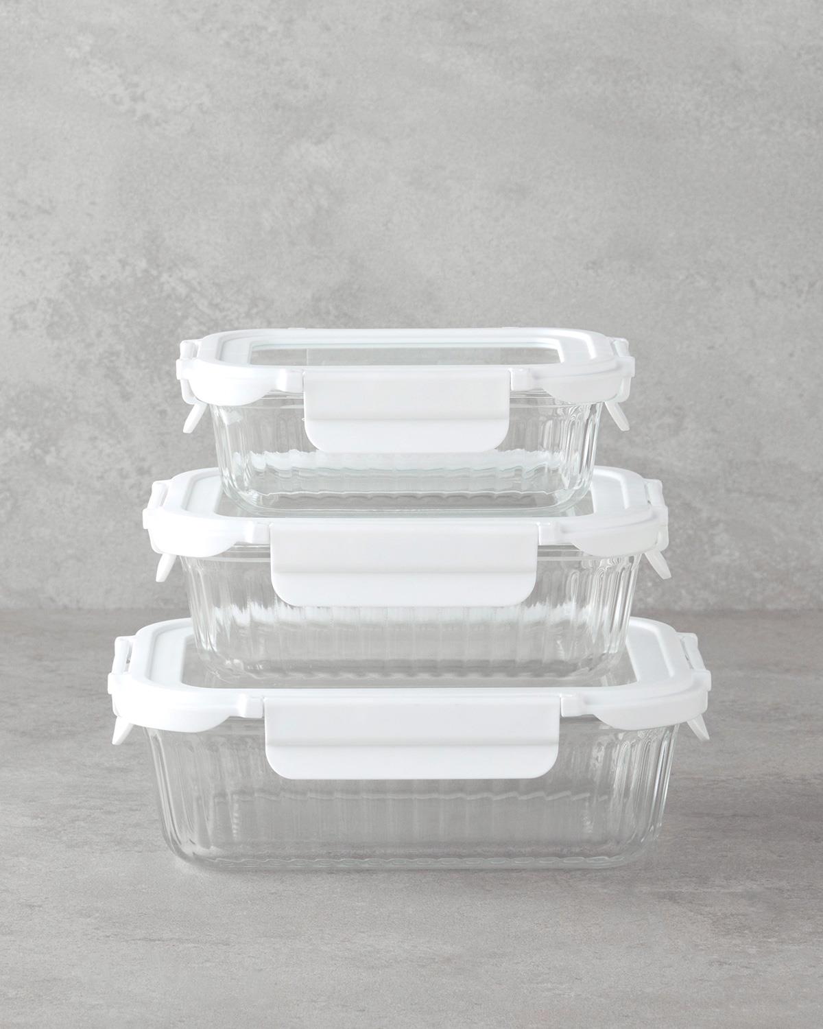 Maris Borosilikat Saklama Kabı 600 ml Beyaz