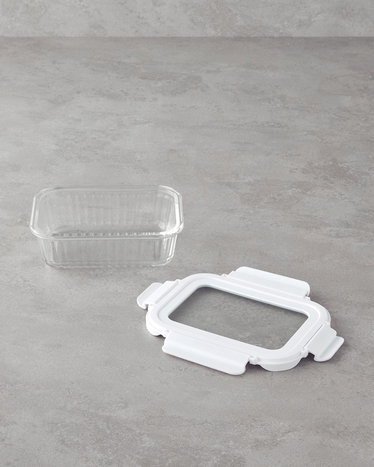 Maris Borosilikat Saklama Kabı 600 ml Beyaz