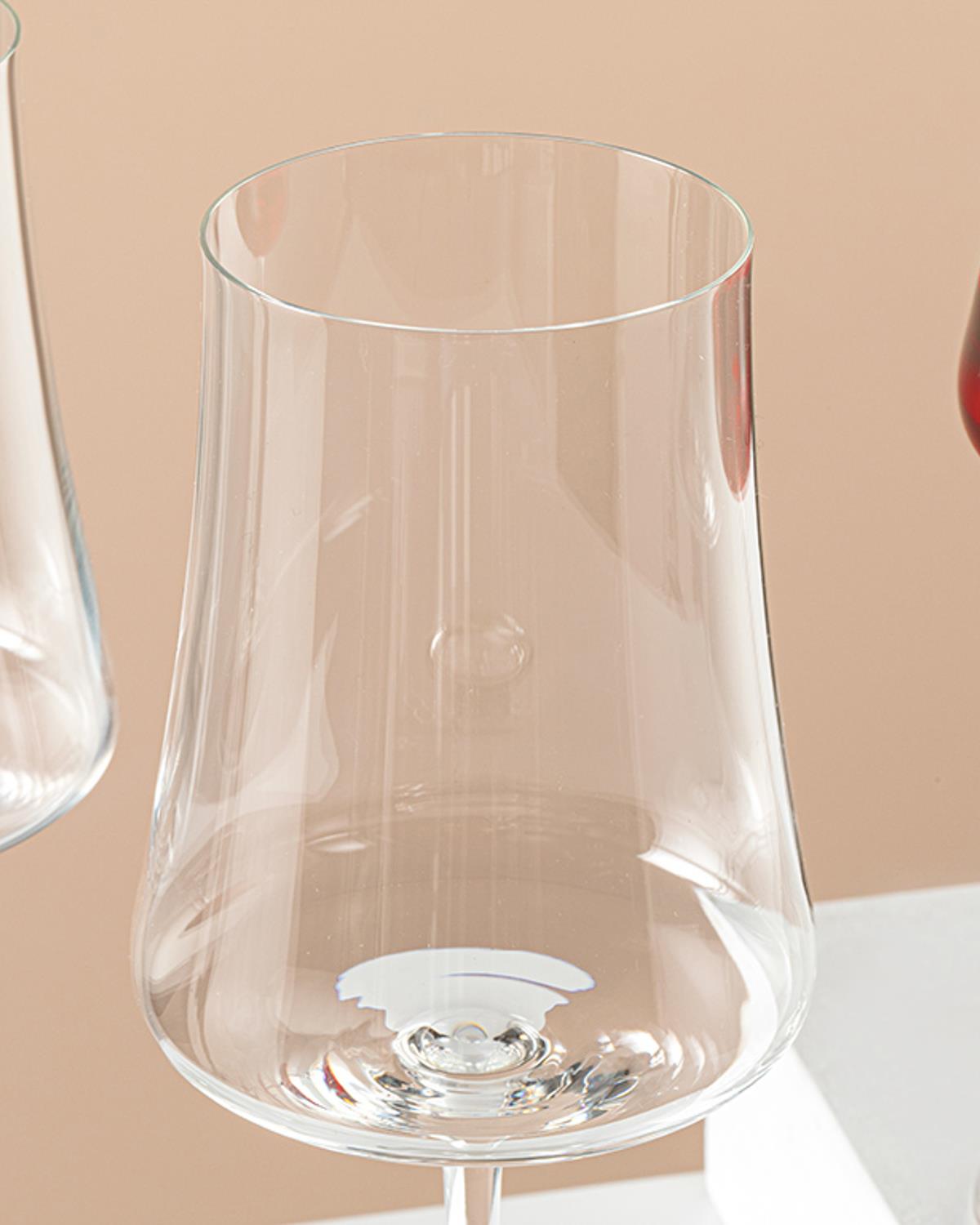 Marsel Kristalin 3'lü Kadeh 360 ml Şeffaf