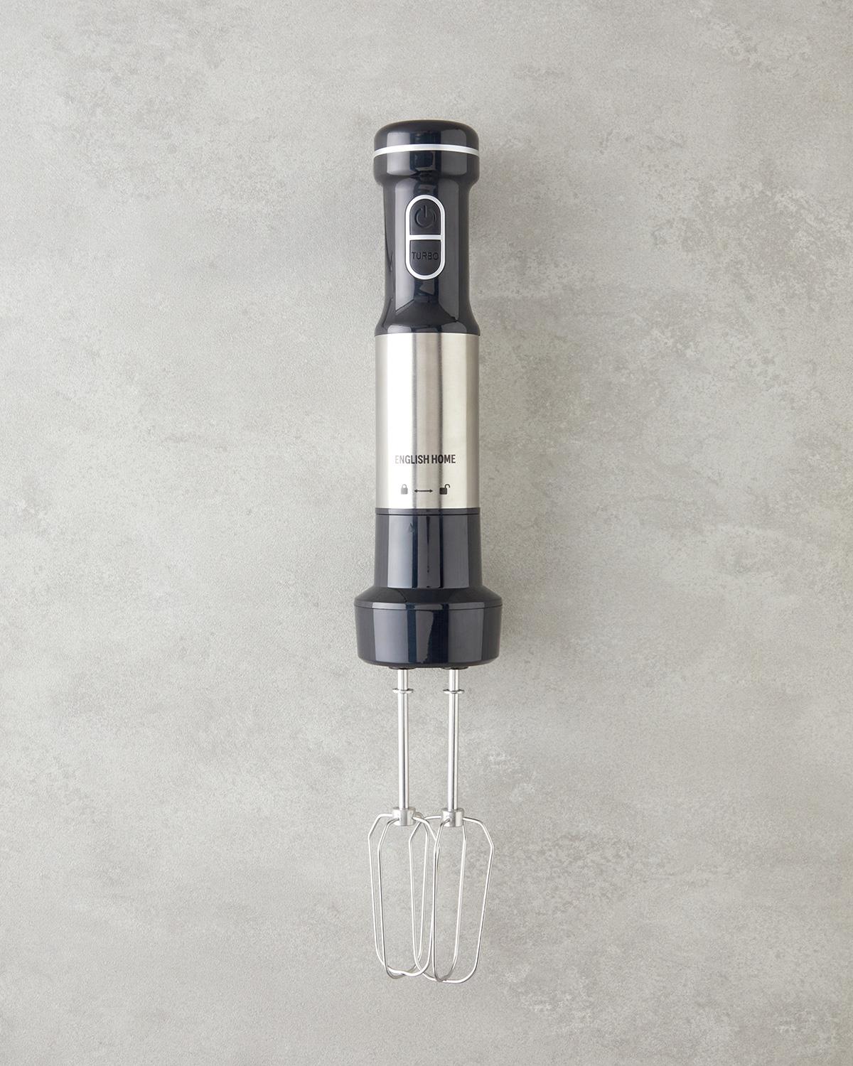 MBS 3010 4 Bıçaklı Mini Blender Seti 1500W Siyah-Krom